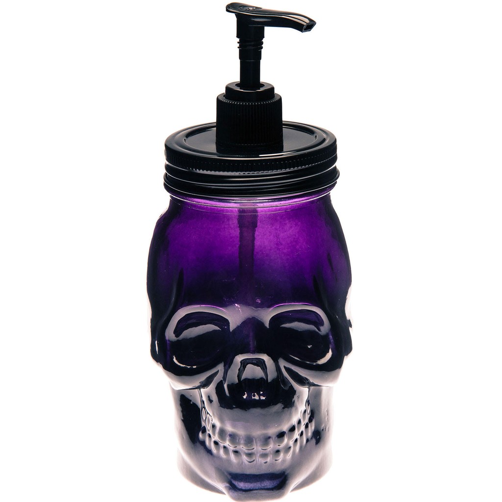 skull soap dispenser