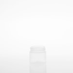 1oz Natural Cylinder Plastic Jars