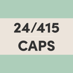 24/415 Caps (DISC)