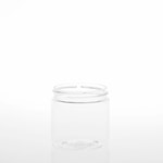 4oz Ultra Clear Cylinder Plastic Jars