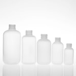 Natural Boston LDPE Squeezable Plastic Bottles