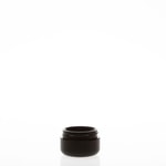0.5oz Black Dome Double Wall Plastic Jars
