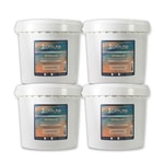Hydra-M Advanced Mineral Face Mask Base | 4 Pack 9lb Gallons