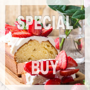 Strawberry Pound Cake (Discontinued) Fragrance Oil