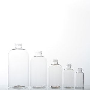 Ultra Clear Boston Plastic Bottles