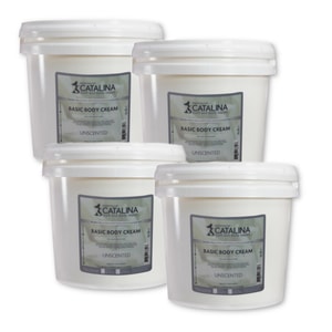 Basic Body Cream Base | 4 Pack 8lb Gallons