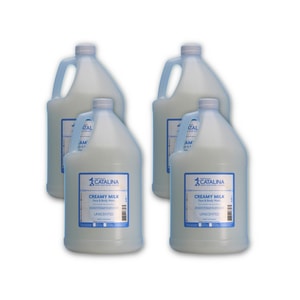 Creamy Milk Face & Body Wash Base | 4 Pack 8lb Gallons