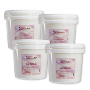 Facial Moisturizer Base - Dry to Normal Skin | 4 Pack 8lb Gallons
