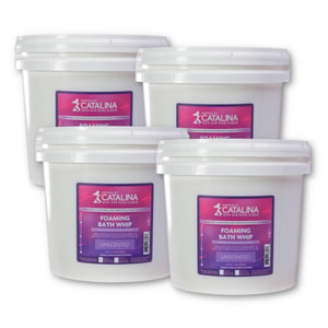 Foaming Bath Whip Base | 4 Pack 9lb Gallons