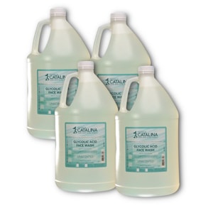 Glycolic Acid Face Wash Base | 4 Pack 8lb Gallons