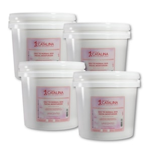 Facial Moisturizer Base - Oily to Normal Skin | 4 Pack 8lb Gallons