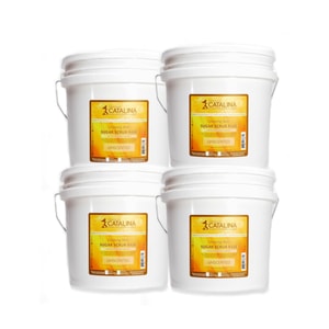 Glowing Skin Sugar Scrub Base | 4 Pack 10lb Gallons