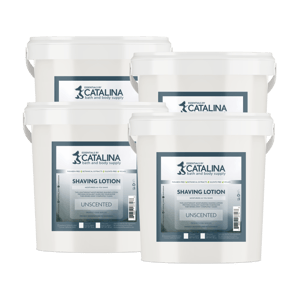 Shaving Lotion Base | 4 Pack 8lb Gallons