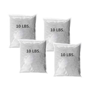 Foaming Bath Salts - Fine | 4 Pack of 10lb Bags