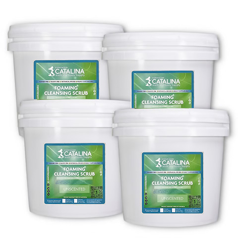 Foaming Cleansing Scrub Base | 4 Pack 9lb Gallons