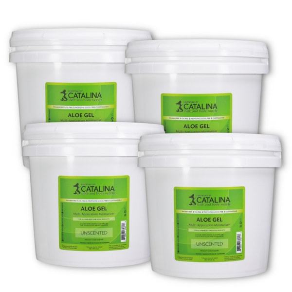 Aloe Gel Base | 4 Pack 8lb Gallons