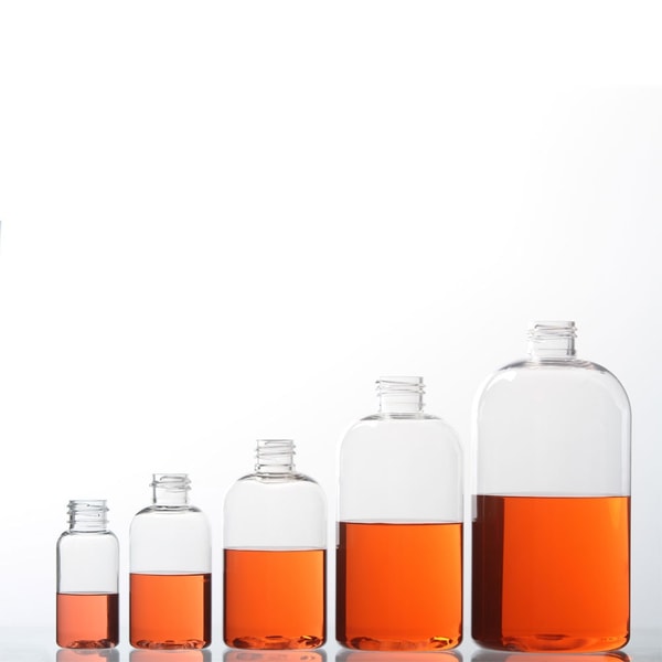 Ultra Clear Boston Plastic Bottles