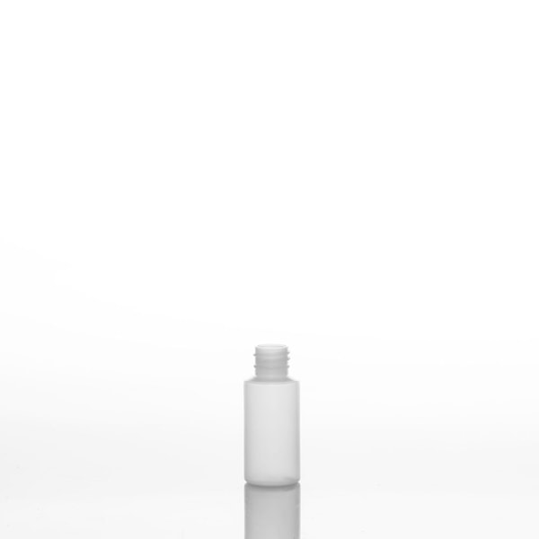 1 oz Natural Cylinder Plastic Bottles