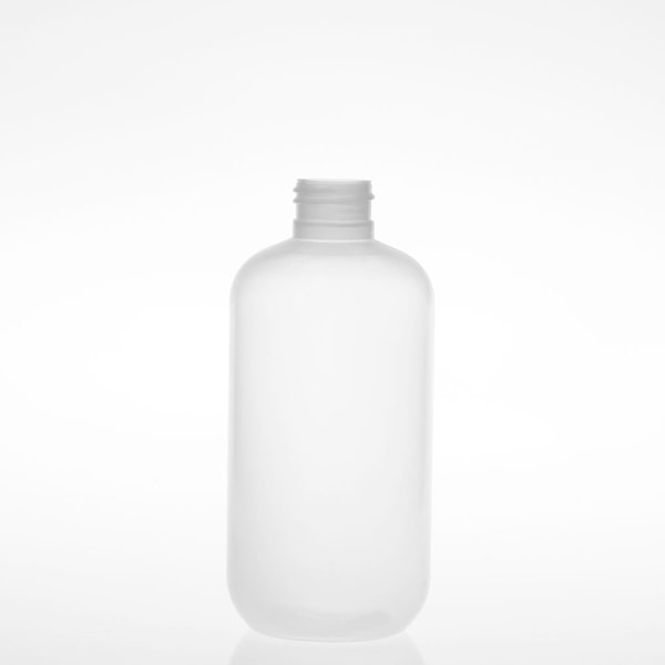 8 oz Natural Boston LDPE Squeezable Plastic Bottles (Disc)