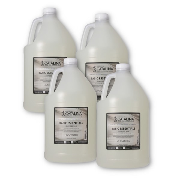 Basic Essentials Shampoo Base | 4 Pack 8lb Gallons