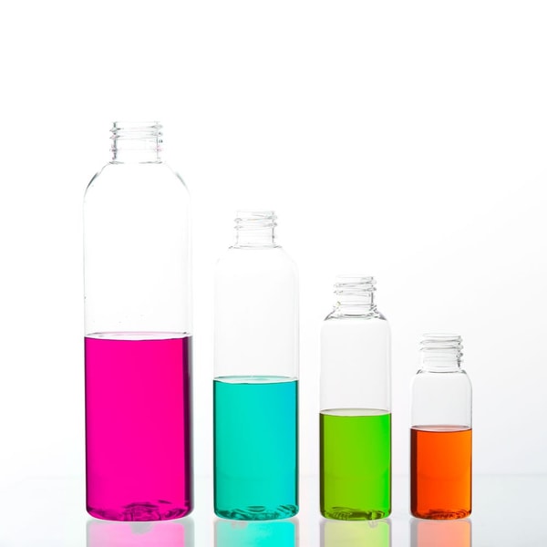 Ultra Clear Bullet (Cosmo) Plastic Bottles
