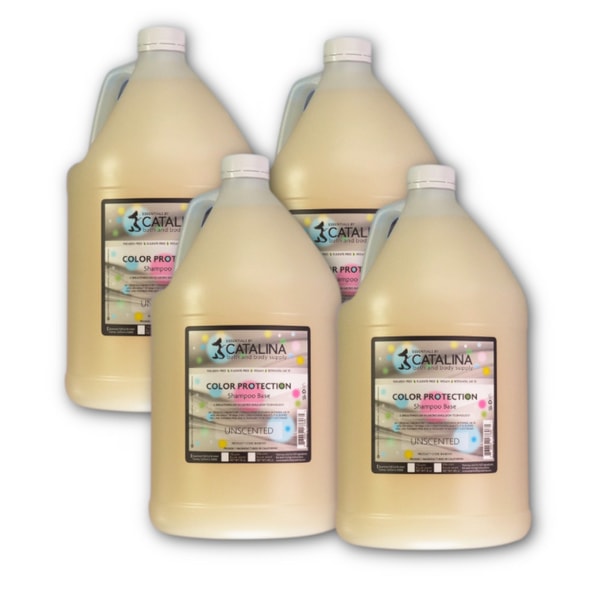 Color Protection Shampoo Base | 4 Pack 8lb Gallons