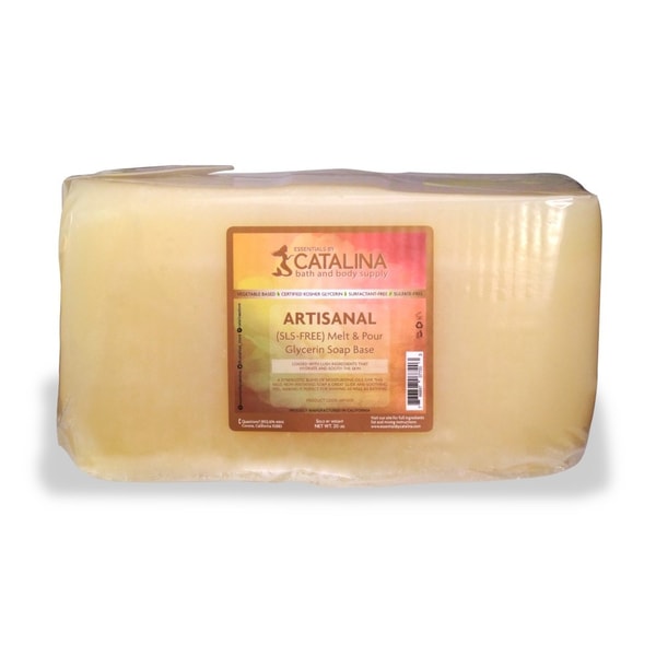 Artisanal Sulfate Free Melt & Pour Glycerin Soap Base | 6oz Sample