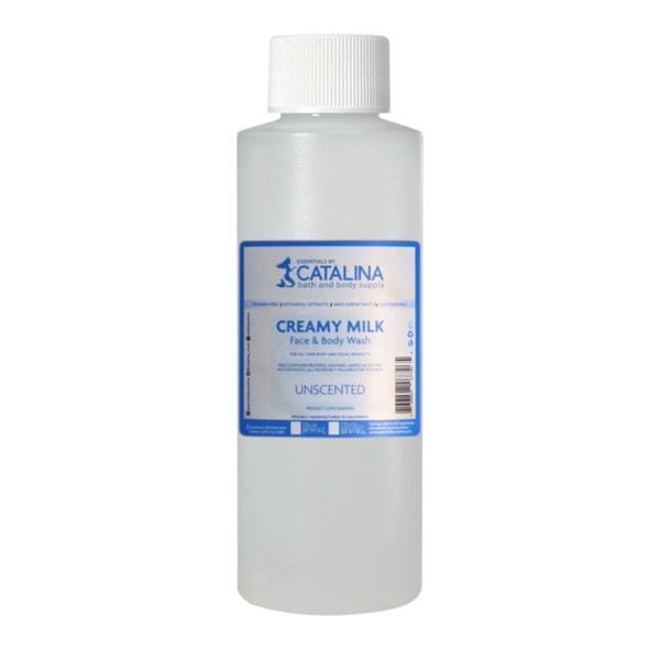 Creamy Milk Face & Body Wash Base | 4oz Sample