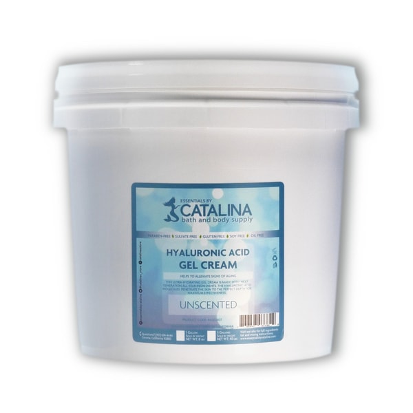 Hyaluronic Acid Gel Cream Base | 8lb Gallon