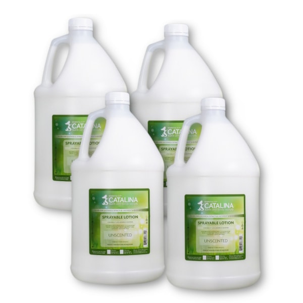 Sprayable Lotion Base | 4 Pack 8lb Gallons