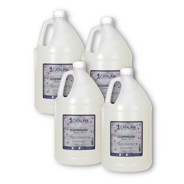Suspension Shower Gel Base | 4 Pack 8lb Gallons