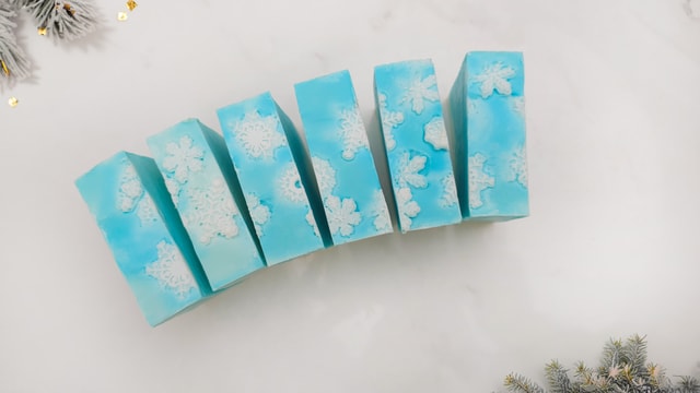 Snowy Swirls Soap Cover 3