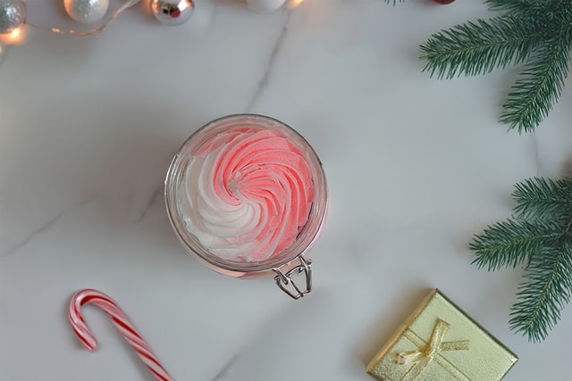 peppermint mocha whipped sugar scrub