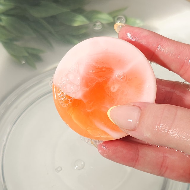 RoseBerry Swirl Soap Lather 1.1