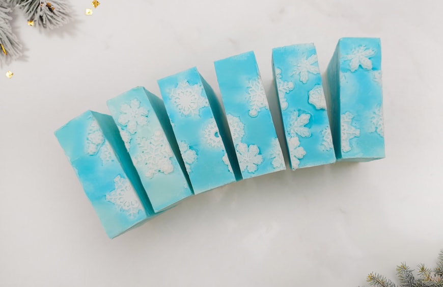 Snowy Swirls Soap Cover 3