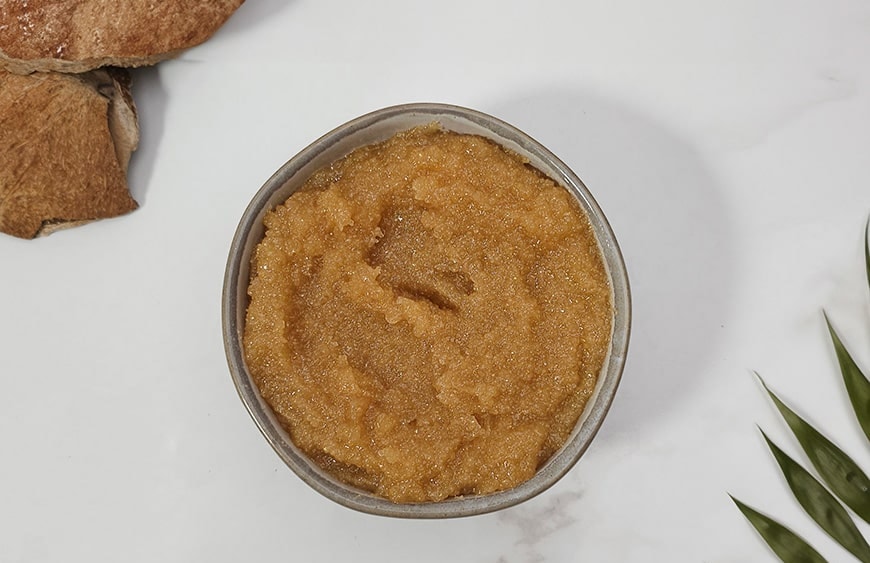 vanilla coconut sugar scrub